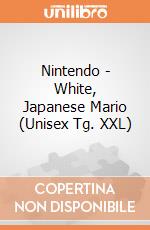 Nintendo - White, Japanese Mario (Unisex Tg. XXL) gioco di Bioworld