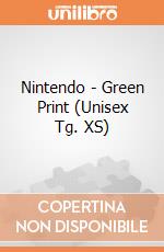 Nintendo - Green Print (Unisex Tg. XS) gioco di Bioworld