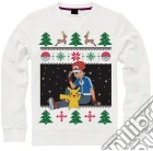 Pokemon - Felpa Natale Bianca (Unisex Tg. M) giochi