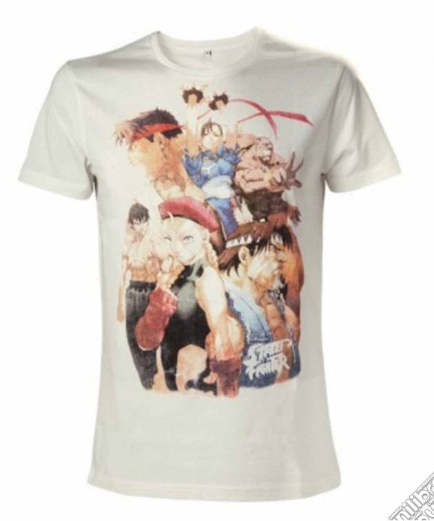 Streetfighter - White Characters (Unisex Tg. XXL) gioco di Bioworld