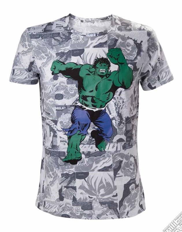 Marvel - Hulk Mens T-shirt (Unisex Tg. M) gioco