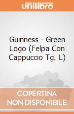 Guinness - Green Logo (Felpa Con Cappuccio Tg. L) gioco di Bioworld