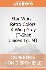 Star Wars - Retro Colors X-Wing Grey (T-Shirt Unisex Tg. M) gioco