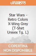 Star Wars - Retro Colors X-Wing Grey (T-Shirt Unisex Tg. L) gioco