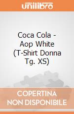 Coca Cola - Aop White (T-Shirt Donna Tg. XS) gioco di Bioworld