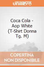 Coca Cola - Aop White (T-Shirt Donna Tg. M) gioco di Bioworld