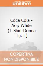 Coca Cola - Aop White (T-Shirt Donna Tg. L) gioco di Bioworld