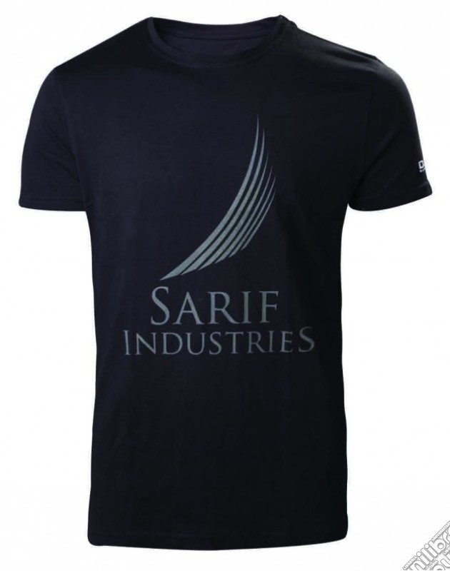 Deus Ex - Mankind Divided Sarif Industries Black (T-Shirt Unisex Tg. L) gioco
