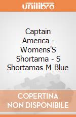 Captain America - Womens'S Shortama - S Shortamas M Blue gioco