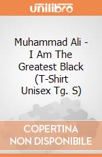 Muhammad Ali - I Am The Greatest Black (T-Shirt Unisex Tg. S) gioco