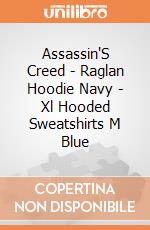 Assassin'S Creed - Raglan Hoodie Navy - Xl Hooded Sweatshirts M Blue gioco