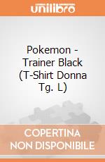 Pokemon - Trainer Black (T-Shirt Donna Tg. L) gioco di Bioworld
