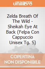 Zelda Breath Of The Wild - Sheikah Eye At Back (Felpa Con Cappuccio Unisex Tg. S) gioco di Bioworld