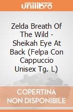 Zelda Breath Of The Wild - Sheikah Eye At Back (Felpa Con Cappuccio Unisex Tg. L) gioco di Bioworld