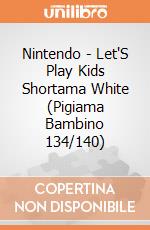 Nintendo - Let'S Play Kids Shortama White (Pigiama Bambino 134/140) gioco