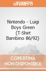 Nintendo - Luigi Boys Green (T-Shirt Bambino 86/92) gioco