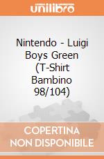 Nintendo - Luigi Boys Green (T-Shirt Bambino 98/104) gioco