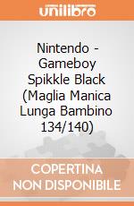 Nintendo - Gameboy Spikkle Black (Maglia Manica Lunga Bambino 134/140) gioco