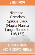 Nintendo - Gameboy Spikkle Black (Maglia Manica Lunga Bambino 146/152) gioco