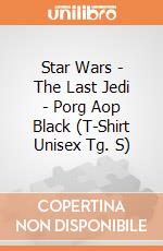 Star Wars - The Last Jedi - Porg Aop Black (T-Shirt Unisex Tg. S) gioco