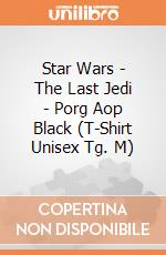 Star Wars - The Last Jedi - Porg Aop Black (T-Shirt Unisex Tg. M) gioco