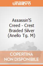 Assassin'S Creed - Crest Braided Silver (Anello Tg. M) gioco