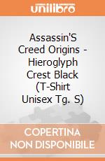 Assassin'S Creed Origins - Hieroglyph Crest Black (T-Shirt Unisex Tg. S) gioco