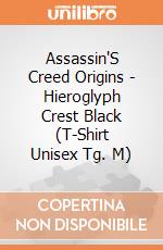 Assassin'S Creed Origins - Hieroglyph Crest Black (T-Shirt Unisex Tg. M) gioco