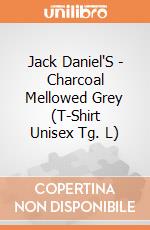 Jack Daniel'S - Charcoal Mellowed Grey (T-Shirt Unisex Tg. L) gioco