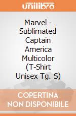 Marvel - Sublimated Captain America Multicolor (T-Shirt Unisex Tg. S) gioco