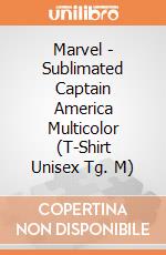 Marvel - Sublimated Captain America Multicolor (T-Shirt Unisex Tg. M) gioco