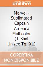 Marvel - Sublimated Captain America Multicolor (T-Shirt Unisex Tg. XL) gioco