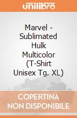 Marvel - Sublimated Hulk Multicolor (T-Shirt Unisex Tg. XL) gioco
