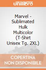 Marvel - Sublimated Hulk Multicolor (T-Shirt Unisex Tg. 2XL) gioco