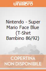Nintendo - Super Mario Face Blue (T-Shirt Bambino 86/92) gioco