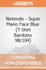 Nintendo - Super Mario Face Blue (T-Shirt Bambino 98/104) gioco