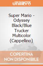 Super Mario - Odyssey Black/Blue Trucker Multicolor (Cappellino) gioco