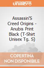 Assassin'S Creed Origins - Anubis Print Black (T-Shirt Unisex Tg. S) gioco
