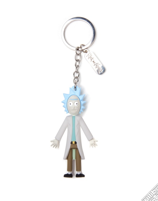 Rick And Morty - Rick 3D Rubber Blue (Portachiavi) gioco