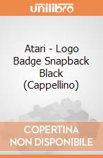Atari - Logo Badge Snapback Black (Cappellino) gioco