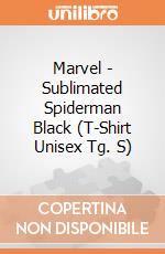 Marvel - Sublimated Spiderman Black (T-Shirt Unisex Tg. S) gioco
