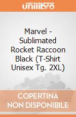 Marvel - Sublimated Rocket Raccoon Black (T-Shirt Unisex Tg. 2XL) gioco