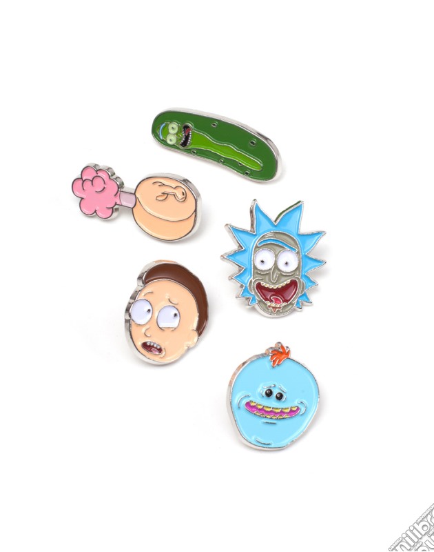Rick And Morty - Characters Metal Multicolor (Set Spille) gioco