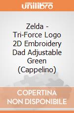 Zelda - Tri-Force Logo 2D Embroidery Dad Adjustable Green (Cappelino) gioco