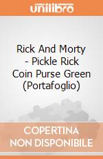 Rick And Morty - Pickle Rick Coin Purse Green (Portafoglio) gioco