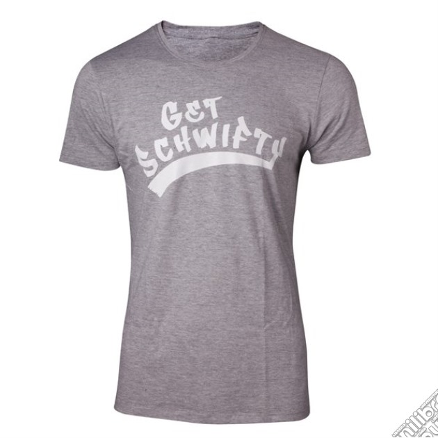 Rick And Morty - Get Schwifty Grey (T-Shirt Unisex Tg. M) gioco