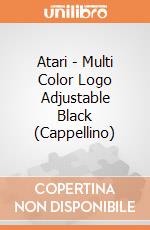 Atari - Multi Color Logo Adjustable Black (Cappellino) gioco