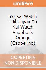 Yo Kai Watch - Jibanyan Yo Kai Watch Snapback Orange (Cappellino) gioco di Bioworld