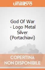 God Of War - Logo Metal Silver (Portachiavi) gioco