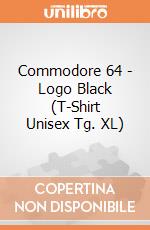 Commodore 64 - Logo Black (T-Shirt Unisex Tg. XL) gioco